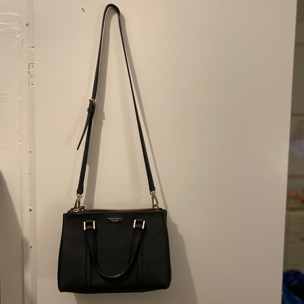 Kate Spade Black Satchel - Picture 4 of 8